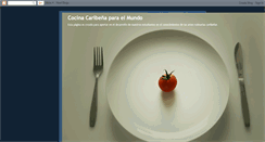 Desktop Screenshot of cocinaparaelmundoipl.blogspot.com