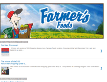 Tablet Screenshot of farmersfoods.blogspot.com