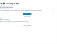Tablet Screenshot of huza-jamming-studio.blogspot.com