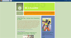 Desktop Screenshot of lifeisbeautifulandfun.blogspot.com