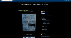 Desktop Screenshot of indoshowbizinsiders.blogspot.com