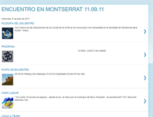 Tablet Screenshot of encuentroenmontserrat.blogspot.com