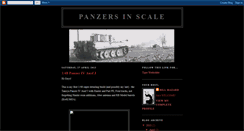 Desktop Screenshot of panzersinscale.blogspot.com