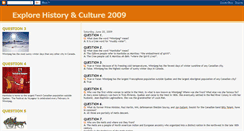 Desktop Screenshot of explorehistoryculture2009.blogspot.com
