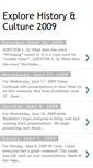 Mobile Screenshot of explorehistoryculture2009.blogspot.com