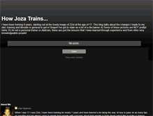 Tablet Screenshot of howjozatrains.blogspot.com