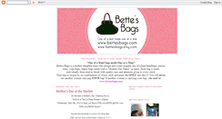 Desktop Screenshot of bettesbags.blogspot.com