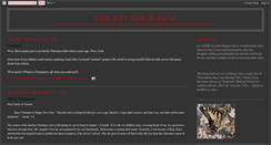 Desktop Screenshot of lairofsavage.blogspot.com