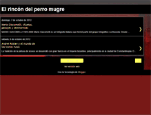 Tablet Screenshot of elrincondelperromugre.blogspot.com