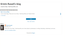 Tablet Screenshot of kristinrussell.blogspot.com
