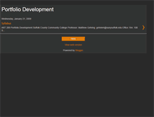 Tablet Screenshot of professorgehringportfolioclass.blogspot.com