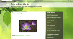 Desktop Screenshot of bonniebraegarden.blogspot.com