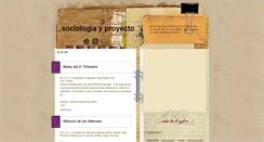 Desktop Screenshot of humanasproyecta.blogspot.com