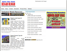 Tablet Screenshot of denah-rumah-sederhana.blogspot.com