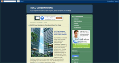 Desktop Screenshot of klcc-condo.blogspot.com