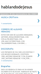 Mobile Screenshot of hablandodejesus.blogspot.com