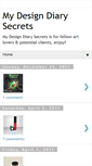 Mobile Screenshot of mydesigndiarysecrets.blogspot.com