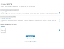 Tablet Screenshot of elblogotero.blogspot.com
