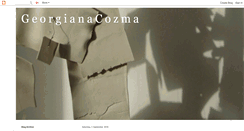 Desktop Screenshot of georgianacozma.blogspot.com