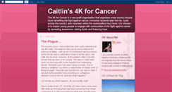 Desktop Screenshot of caitlinleach4kforcancer.blogspot.com