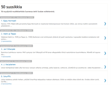 Tablet Screenshot of 50suosikkia.blogspot.com