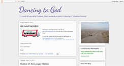 Desktop Screenshot of dancingtogod.blogspot.com