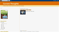 Desktop Screenshot of hbcurrentthoughts.blogspot.com