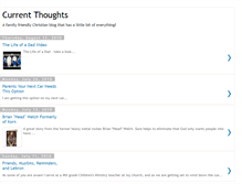 Tablet Screenshot of hbcurrentthoughts.blogspot.com