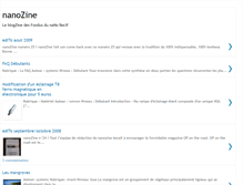 Tablet Screenshot of nanozine.blogspot.com