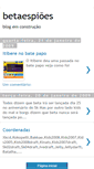 Mobile Screenshot of beta-espioes.blogspot.com