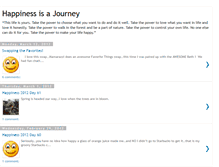 Tablet Screenshot of happinessisajourneyforjanna.blogspot.com