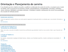 Tablet Screenshot of orientacaoeplanejamentodecarreira.blogspot.com