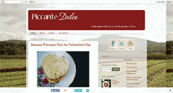 Desktop Screenshot of piccantedolce.blogspot.com