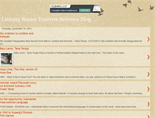 Tablet Screenshot of lintangbuanatourism.blogspot.com