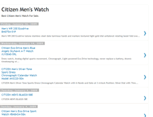 Tablet Screenshot of citizen-mens-watch.blogspot.com