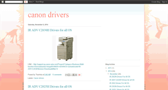 Desktop Screenshot of canonphotocopierdrivers.blogspot.com