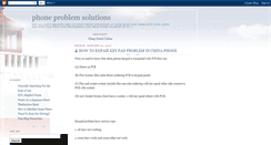 Desktop Screenshot of phoneproblemsolutions.blogspot.com