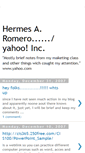 Mobile Screenshot of haromero.blogspot.com