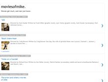 Tablet Screenshot of moviesofmike.blogspot.com