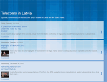 Tablet Screenshot of latviantelecoms.blogspot.com