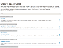 Tablet Screenshot of crossfitspacecoast.blogspot.com