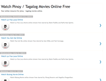 Tablet Screenshot of pinoymovies24.blogspot.com