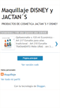 Mobile Screenshot of maquillajedisney.blogspot.com