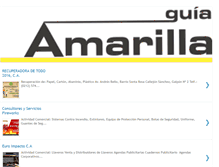 Tablet Screenshot of guiamarilla.blogspot.com