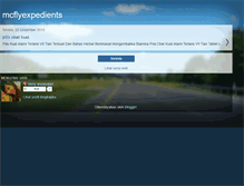 Tablet Screenshot of mcflyexpedients.blogspot.com