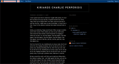 Desktop Screenshot of charlieperperidis.blogspot.com