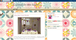 Desktop Screenshot of cocinandoconhadas.blogspot.com