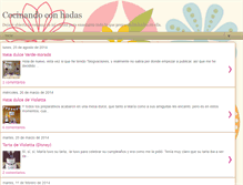 Tablet Screenshot of cocinandoconhadas.blogspot.com