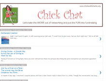 Tablet Screenshot of chickswithchecks.blogspot.com