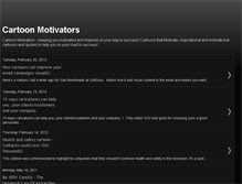 Tablet Screenshot of cartoonmotivators.blogspot.com